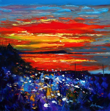 Sunset on the edge of Buchan 30x30 Sunset on the edge of Buchan 30x30